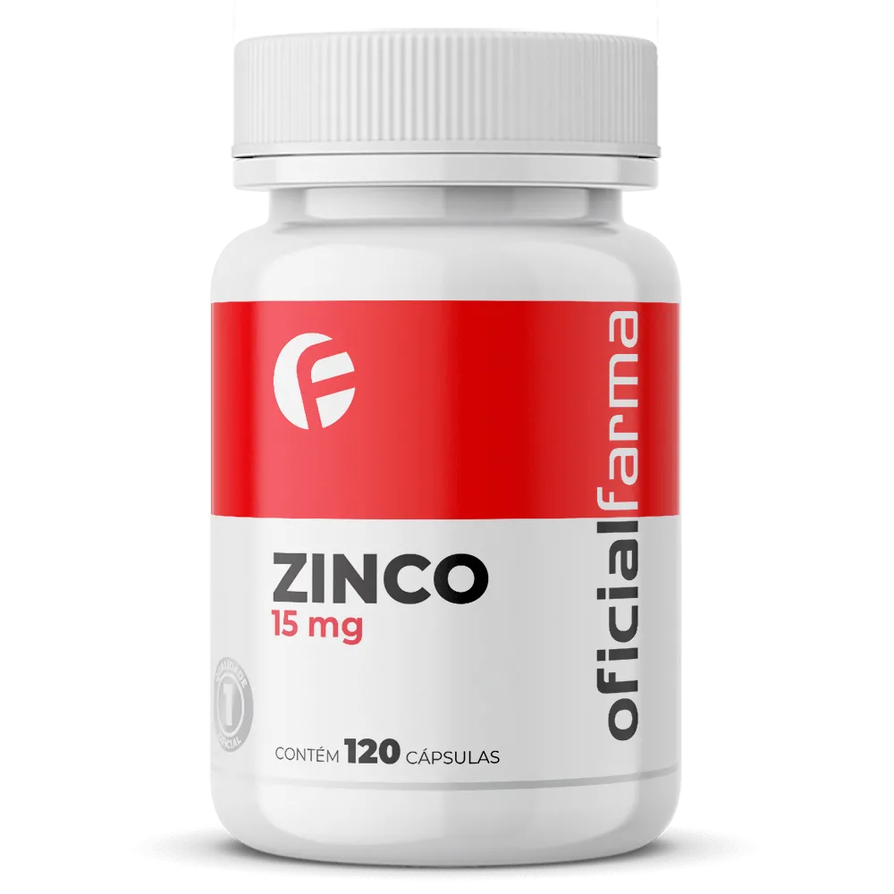Zinco 15Mg 120 Cápsulas