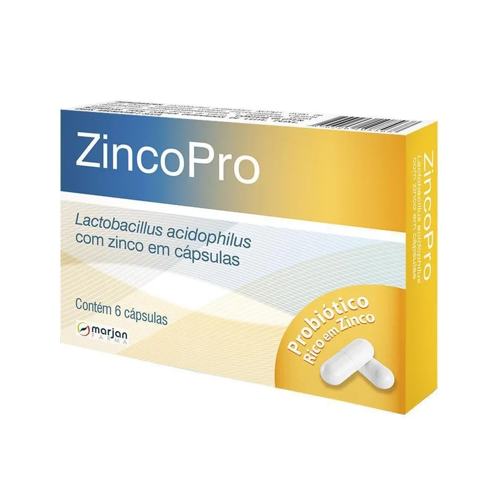 ZincoPro Cápsula 6 Cápsulas