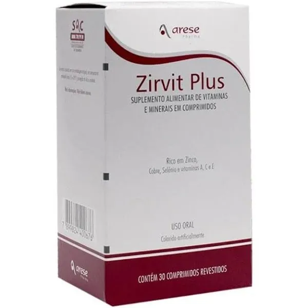 Zirvit Plus 30 Comprimidos Revestidos